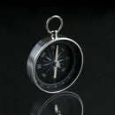 Pocket Watch Style Outdoor Hiking Camping Navigation Tool Compass Ring Keychain