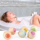1PCS Organic Bath Bombs Essential Oil Sea Salt Handmade Bath Ball Skin Care AU