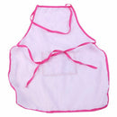 Childs Kids Chef Hat Apron Cooking Baking Boy Girl Chefs Junior Gift (Pink) Y6C9
