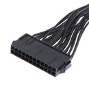 Mainboard 24Pin PSU Power Supply Extension Cable 18AWG for PC DIY 32cmB.kz