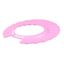 Adjustable Baby Kids Shampoo Cap Bath Shower Cap Hat Wash Hair Shield Pink