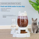 2pcs Automatic Feeders Cat Dog Rabbit Water Dispenser Drinking Fountains