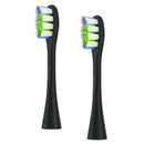 2x Sonic Toothbrush Heads for Oclean Electric Toothbrushes Black_Multi Color
