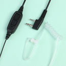 QX-105 K-Plug PTT Wired Intercom Headphone for Baofeng UV-82/8D Walkie Talkie