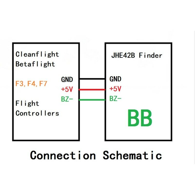 JHE42B Finder Buzzer 110DB Decibel Auto Alarm High Brightness LED Light withI2L1
