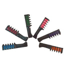 6 Colors Mini Hair Chalks Multicolor Color Dye Crayons Comb Styling Tools