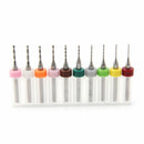New 10Pcs 0.6-1.5mm PCB Print Circuit Board Carbide Mini Micro Drill Bits