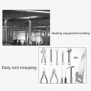 5pcs 10mm * 10m Electrical High Temperature Insulation Tape PVC Waterproof Tape