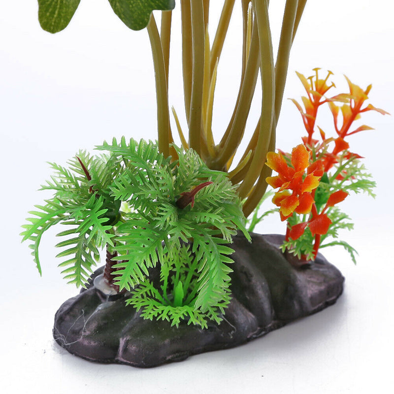 Artificial Fern Weed Water Grass Fish Tank Plant Viewing for Aquarium Decor