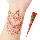 Chili Red Henna Cones Tattoo Ointment Body Art Color Fast Heal After-Cr DIY L2Y3
