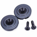 2 Pcs Golden Electric Bass Guitar String Retainers Tree Black Q3Q6
