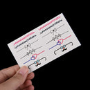 2XDIY Ring Removable Waterproof Temporary Tattoo Body Stickers Gift  Pip HMTOCA