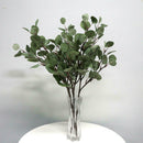 2X Artificial Plants Eucalyptus Leaves Silk Greenery Plants Wedding Party Decor