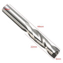 Double flute spiral cutter 6x22mm cnc router bits drill for wood acrylic pvc FT