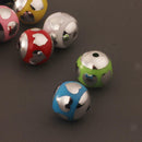 20pcs Round Acrylic Beads for DIY Necklace Bracelet Jewelry Making 14mm
