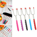 Roasting Smokes Sticks, Extendable Forks for BBQ, Camping Accessories for s, Hot