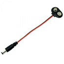4pcs 9V Battery Snap Connector to DC Power Adapter for Arduino