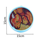 5D Diamond Lion Painting LED Light Full Drill Tool Set Night Lamp For Home Decor