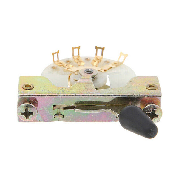 Black 5 Way Lever Switch Selector For ST FD Electric Guitar Parts Replaceme