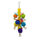 Bird Chewing Toys Natural Straw for Medium Parrots and Birds Like Amazon,African
