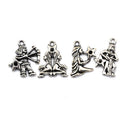 12pcs Tibetan Constellations Charms Pendants Diy Necklace Bracelet Crafts Gift !