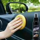 Car Care Interior Polish Wax Leather Seat Sofa Panel Dashboard SET Cleaner V4Y1