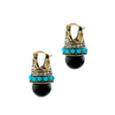 New 2018 Stud Rhinestone Gothic Earrings Gifts Cool Jewelry Hot Alloy Women