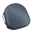 Black Lightweight Hard Headphone Carrying Case Storage Box Anti-shock Zipper