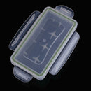 Lot 10 White Hard Plastic Case Holder Storage Box for 18650 16430 Battery