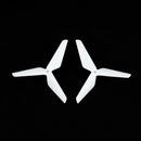 White Plastic 2 Pcs Durable 3-Blade Propellers Props Ccw Cw For Syma X5C