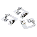 3* Rolled Hem Pressure Foot Sewing Machine For Singer Brother Low Shank Adapter