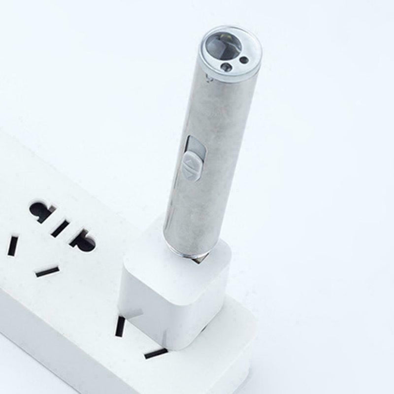 3 in1 Mini Multifunction USB Rechargeable LED UV Torch Pen Flashlight Lamp Hot