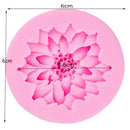 Lotus flower silicone fondant cake molds chocolate mould for baking decors  jbTE