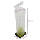 30 Pcs 78 Mm Bee Queen Cage Protection Queen Wangtaipu Bee Cage Bee Equipme