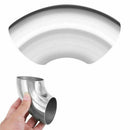 Hot Excellent 4 Inch Stainless Steel 90 Degree Bend 102mm Elbow Exhaust IAI JLS