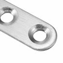 4x Brushed 360 Degree Rotatable Door Pivot Hinge One-Word Hinge Stainless Steel