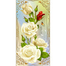 5D DIY diamond Painting Rose Flower Diamonds Wall Stickers Decor