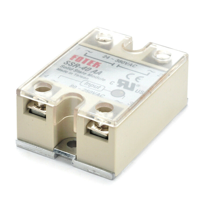 Solid State Relay SSR-40AA 40A AC Relais 80-250V TO 24-380VAC AC SSR ATAUB.AU