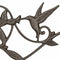Hanging Plant Hook Hummingbird Cast Iron Decorative Flower Basket Wall HangiB8F1