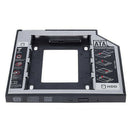 Aluminum Universal SATA 2nd HDD SSD 9.5mm Hard Drive Caddy Adapter for Laptop PC
