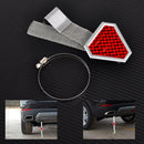 Red Reflector Car Safe Anti Static Reflective Ground Belts Earth Strap Strip New