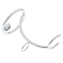 Salon Men Double Edge Safety Razor Set Mustache Beard Shaving Brush Stand Holde-