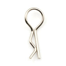 100pcs Stainless Steel Body Clips Pin Shell For 1/10 1/16 RC CAR  HSP  3C