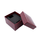 Red PU Noble Durable Present Gift Box Case For Bracelet Jewelry Watch ME