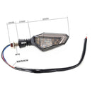 2PCs Universal Blinkers Warning Lamp Motorcycle LED Turn Signal Lights Dayt BX