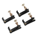 4pcs 4/4-3/4 Plated Iron Violin Fine Tuners Spinner Adjuster Strings Hooks A