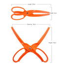 Fish Grip ABS Plastic Anti Skid Fish Gripper Landing Device with Saw-Tooth