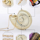 Fashion Evening Clutch Women Chain Sling Shell Bags Party Wedding Crossbody D2U7