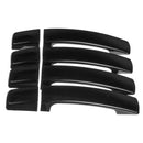 8Pieces Door Handle Cover Trim For LR Range Rover Sport LR2 2005-2009 Balck