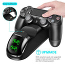 PS4 PlayStation4 Controller Dual USB Charger LED Dock Station Charging Stand